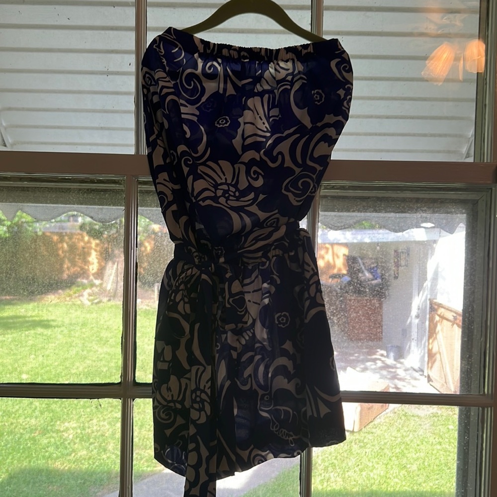 Lilly Pulitzer strapless romper